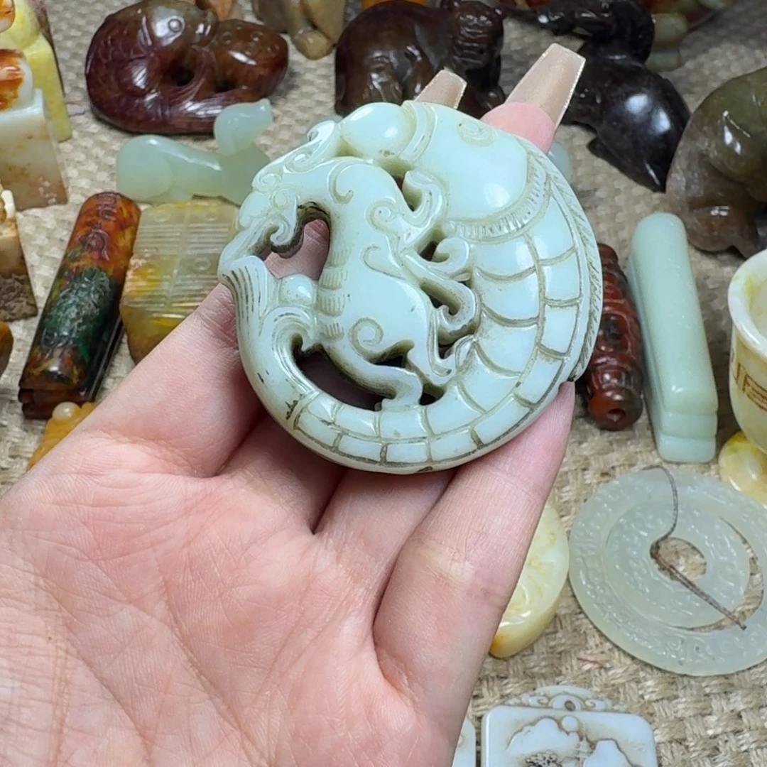 吊坠白玉菩提挂件