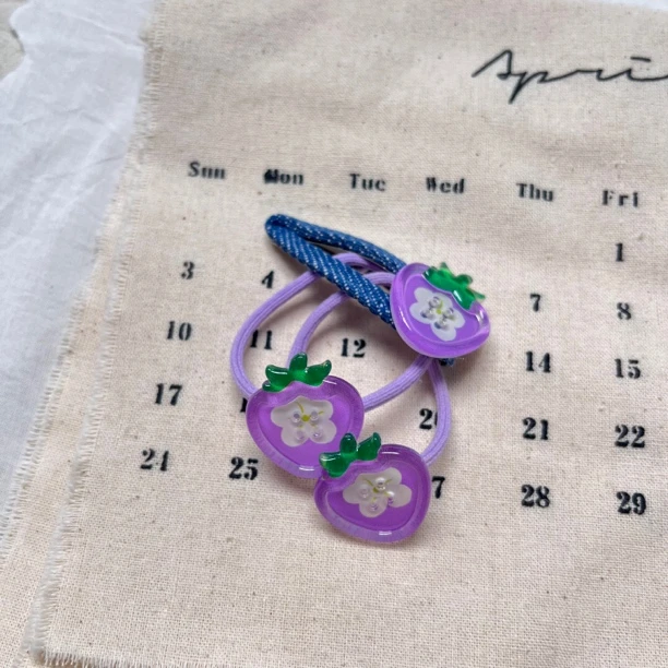 自选7卡韩系手作发夹发绳