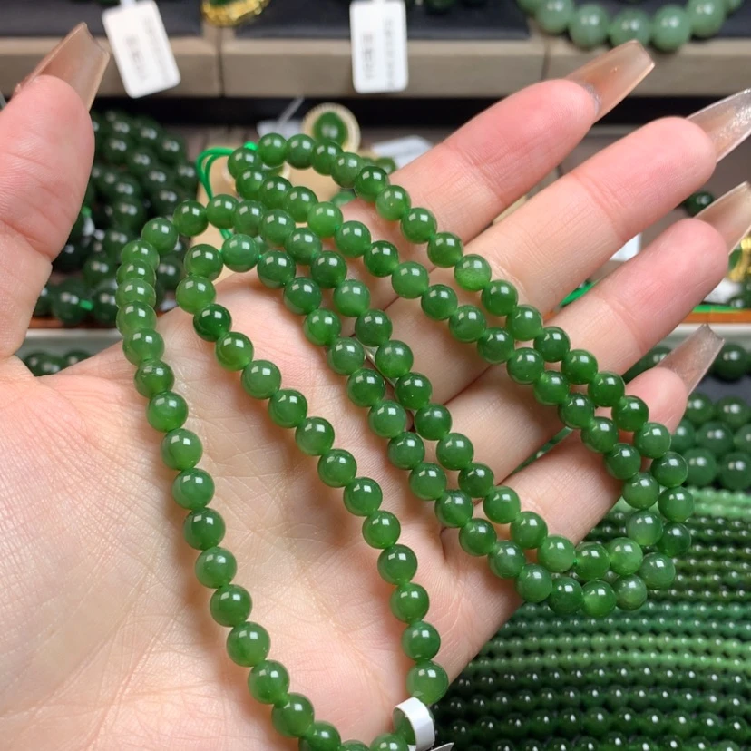 【闪购商品】和田玉（碧玉）颈饰未镶嵌6m