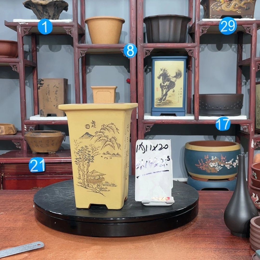 【闪购商品】紫砂花盆紫砂花盆