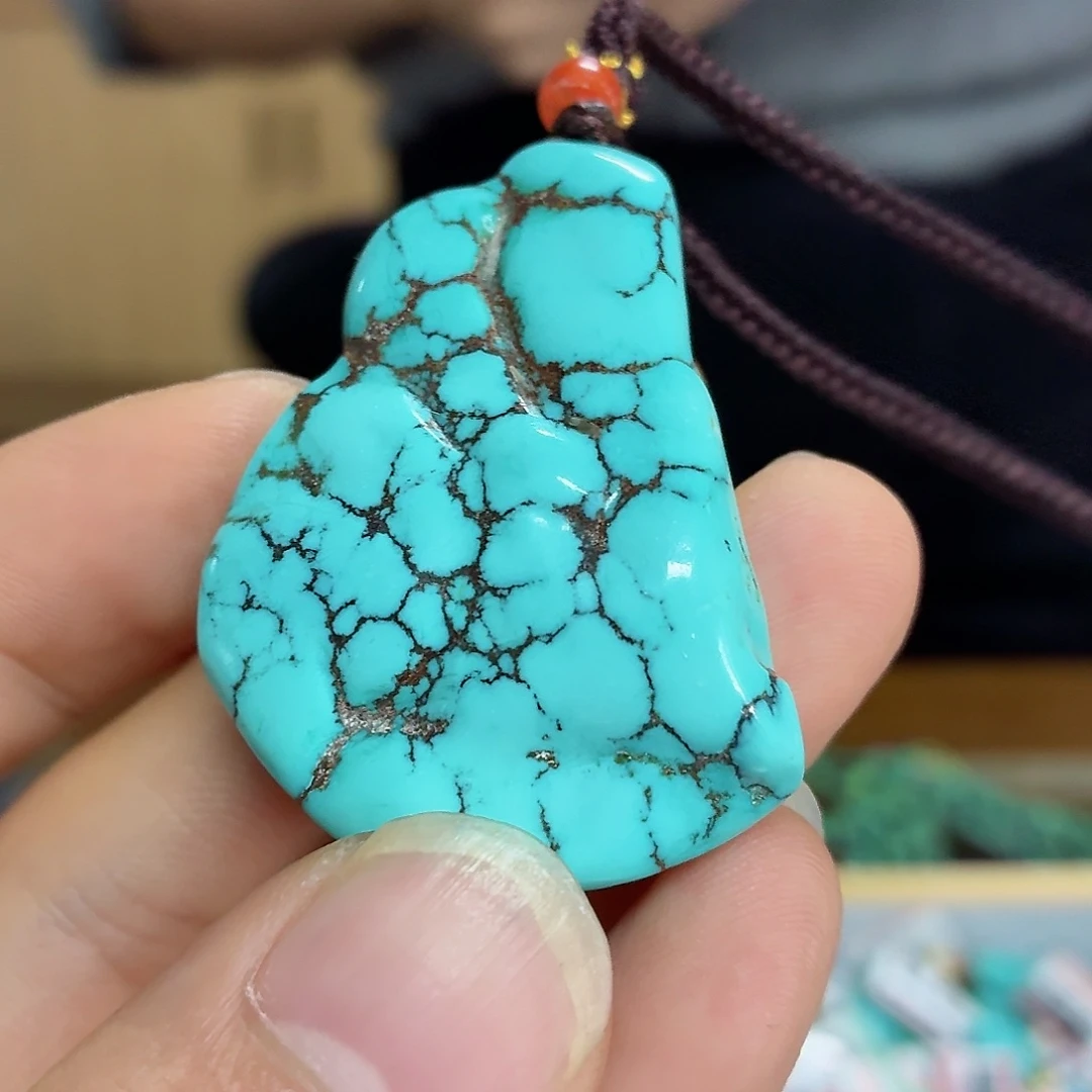 未镶嵌绿松石珠宝奇石