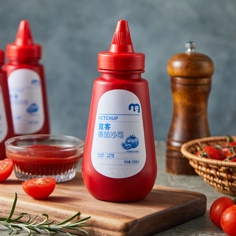 YIKE宜客番茄沙司 250g*3瓶