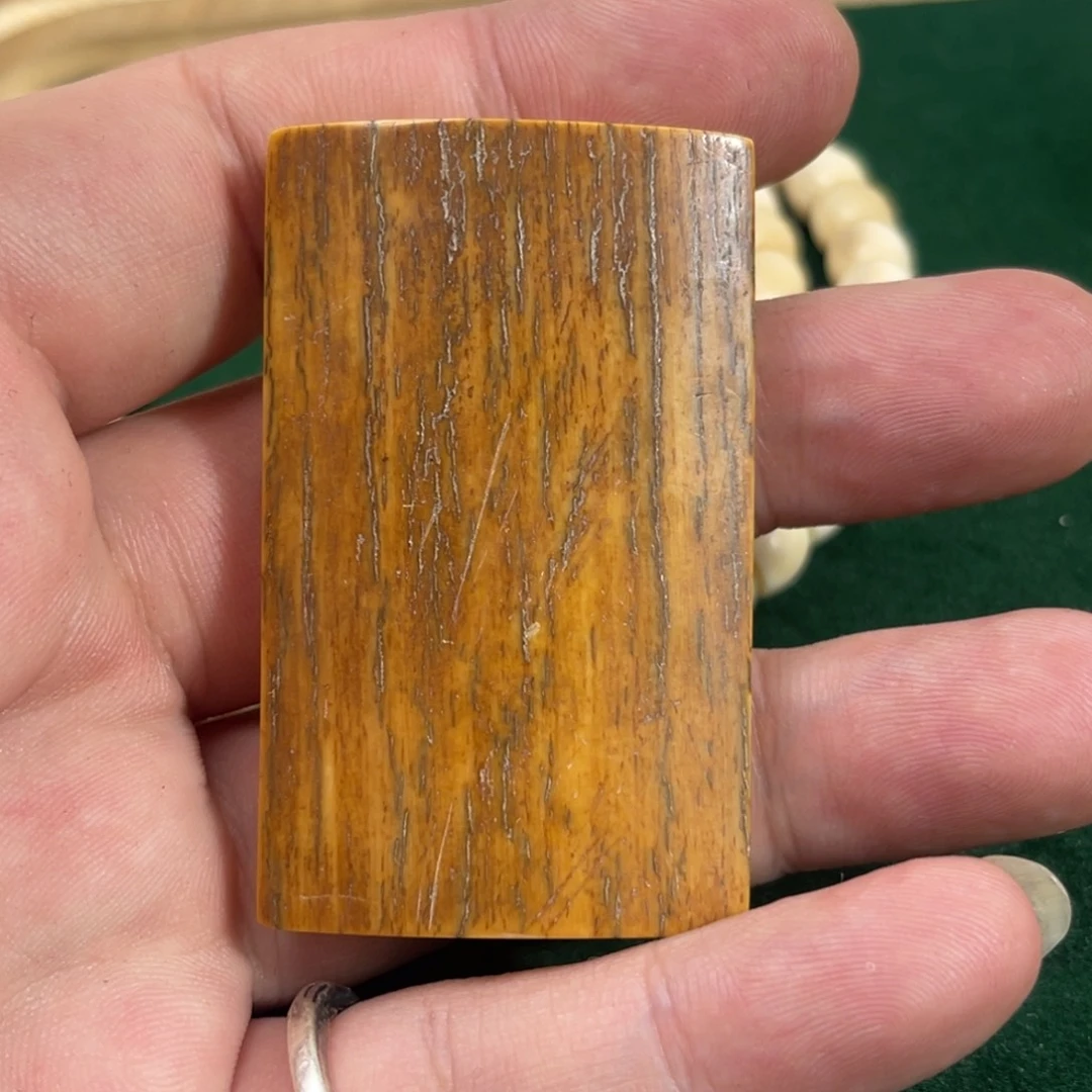 猛犸象牙吊坠无事牌