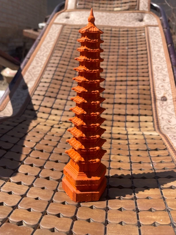 文昌塔文玩木质工艺品实木雕刻礼物装饰办公 13层9层7层学生送礼