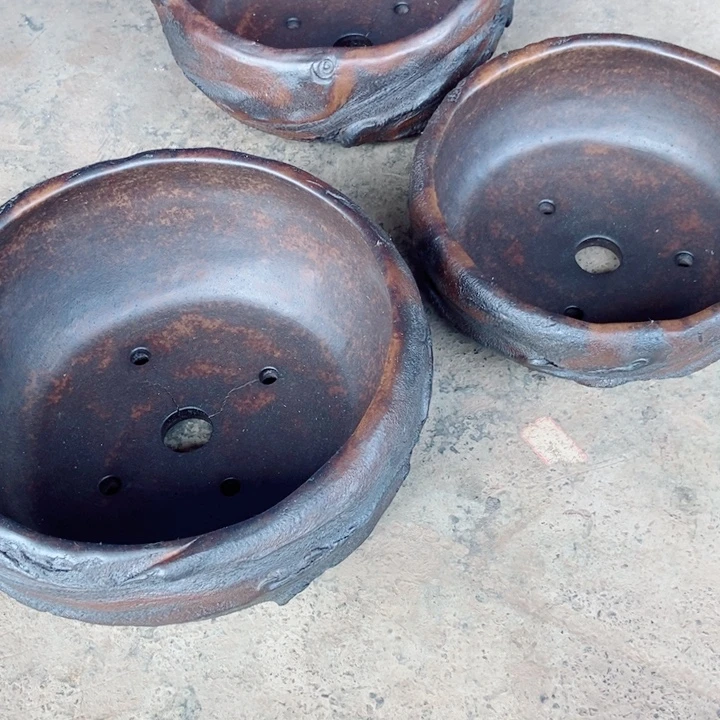 若***塵杨冬益紫砂花盆5788