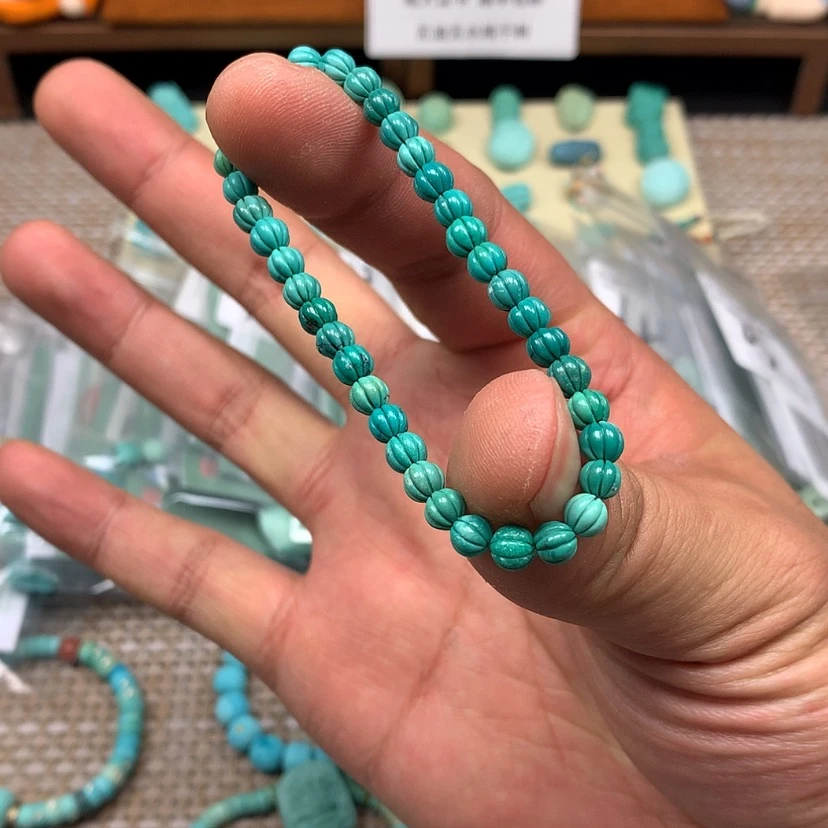 【闪购商品】绿松石颈饰未镶嵌27