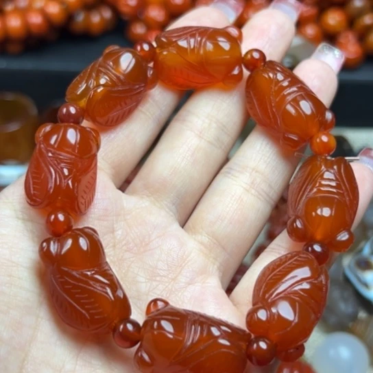 玛瑙/玉髓未镶嵌颈饰