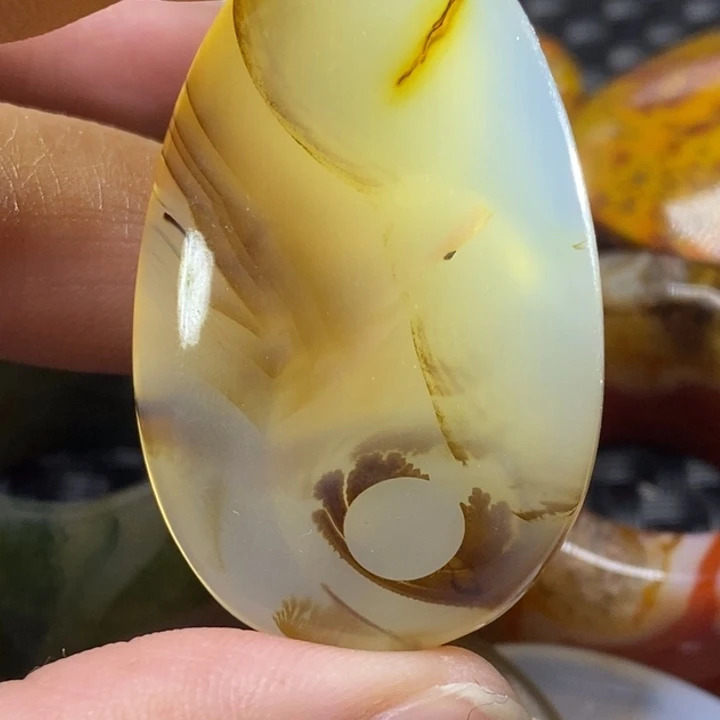 玛瑙/玉髓颈饰未镶嵌用****2