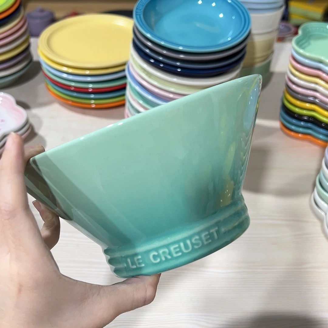 陶瓷 大号斗笠晚 青羽色