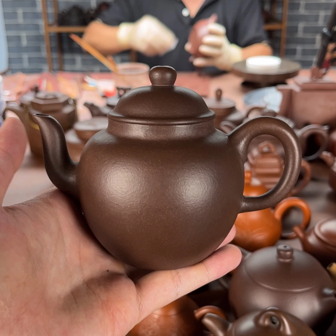 茶壶紫砂9 紫砂壶纯手工制作一手价格260c c