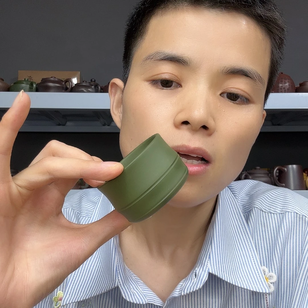 底槽青茶壶民间手艺人全手工制作