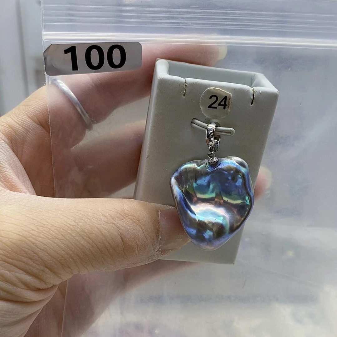 颈饰合金淡水珍珠