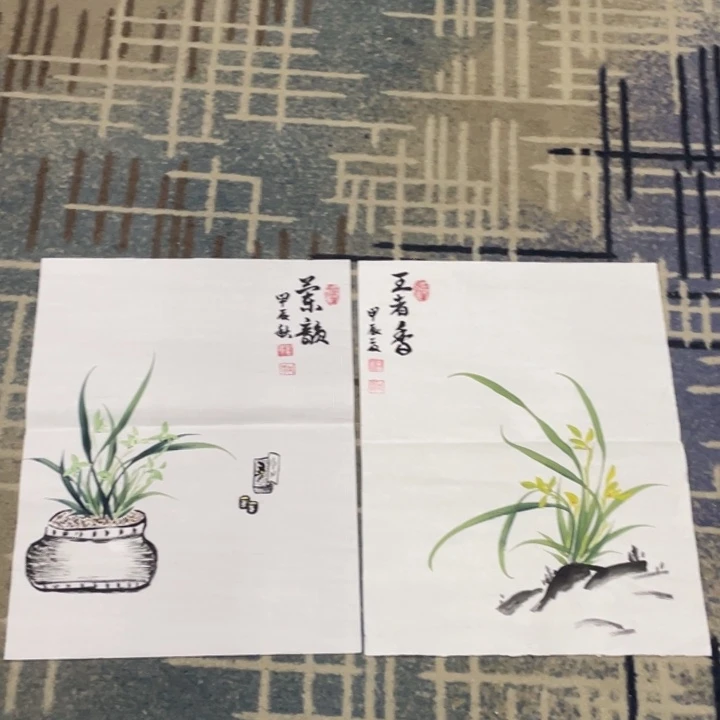国画小品作品花鸟。11111