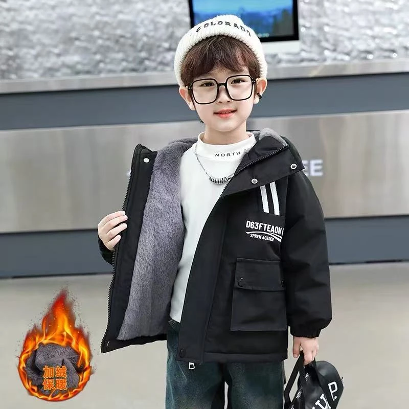 L390韩版冲锋衣外套加绒加厚