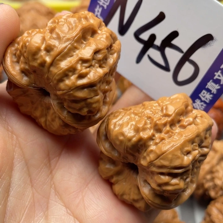 桃核把件蛙蛙37尺