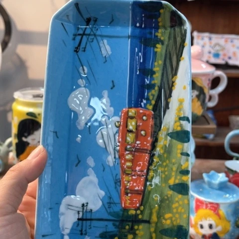炉景德镇釉下手绘陶瓷