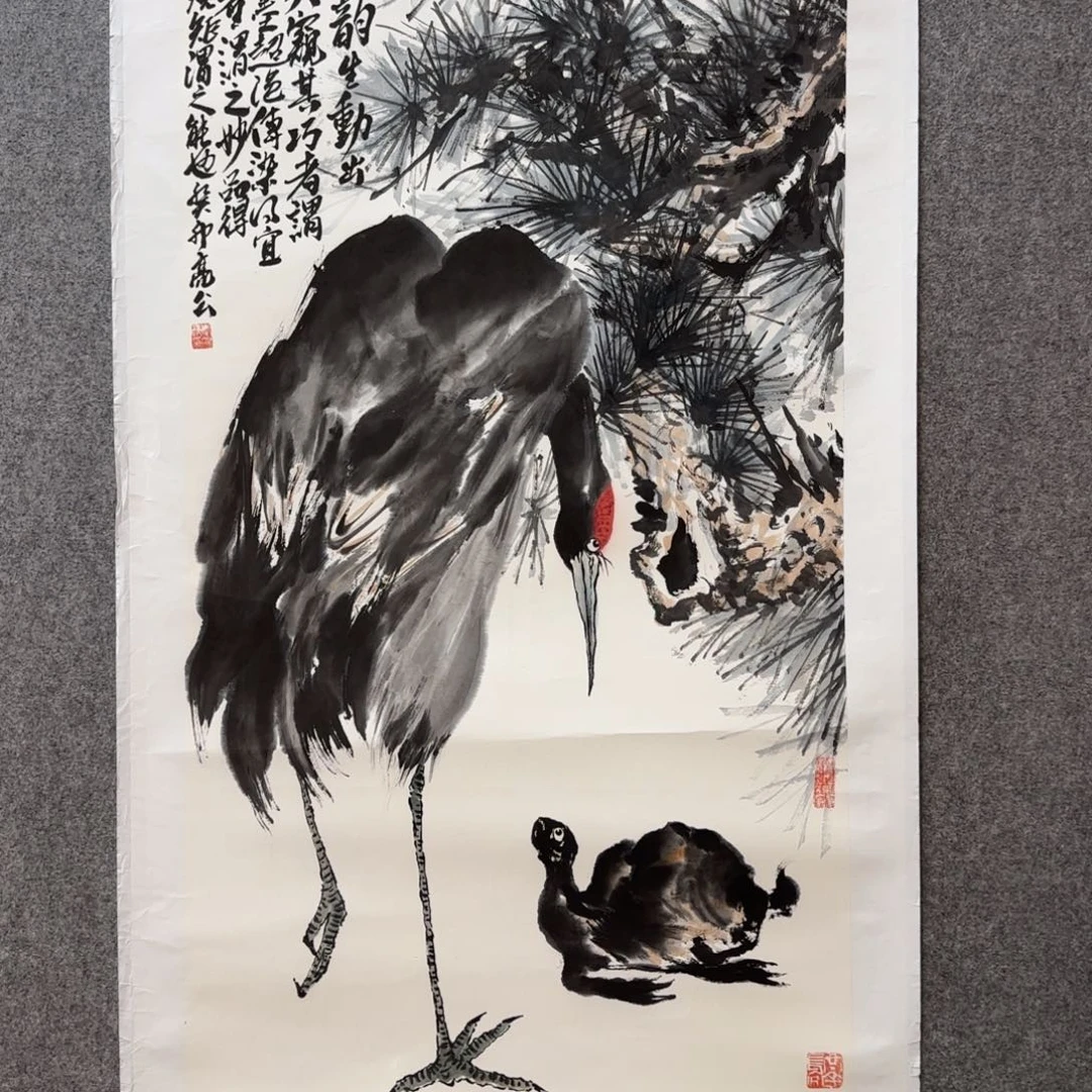 国画亮公老师手绘作品