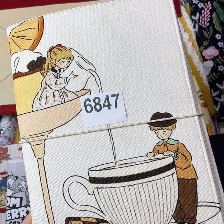 织绣A5活页不带纸6847