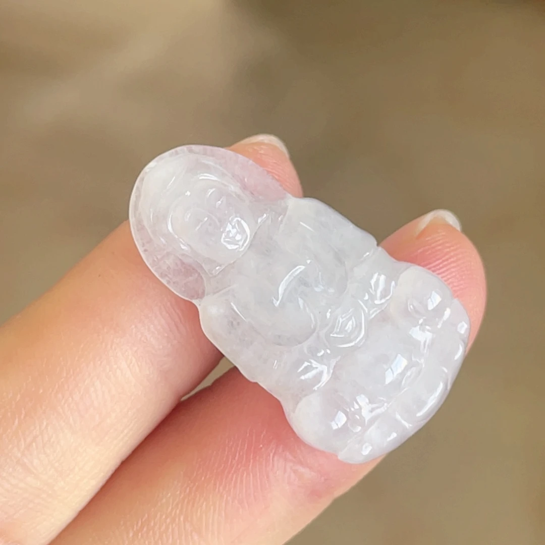 翡翠颈饰未镶嵌观音