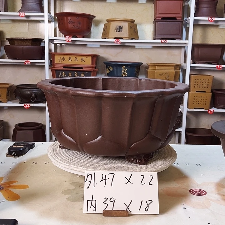 紫砂花盆紫砂花盆