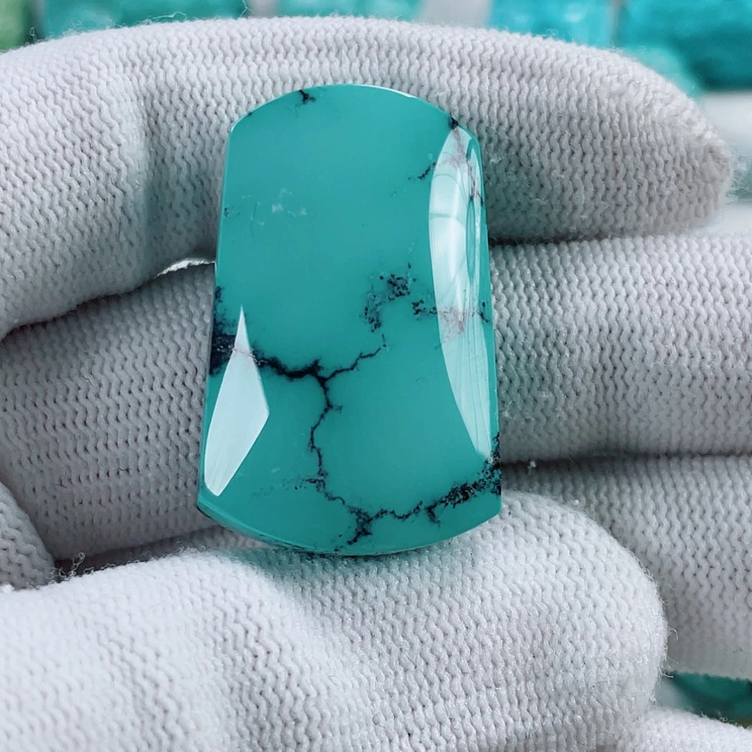 绿松石未镶嵌车挂