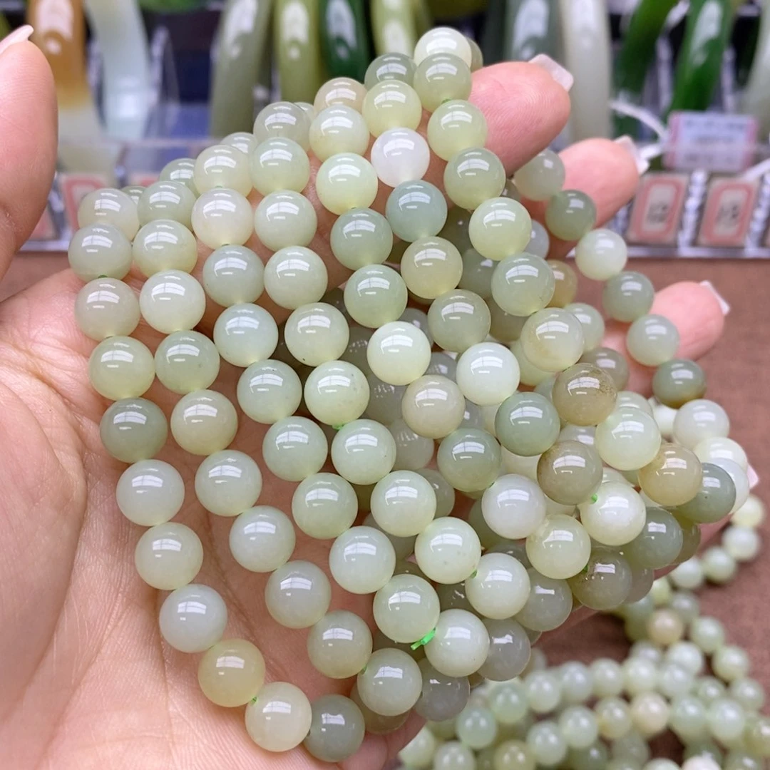 手串未镶嵌和田玉卡8