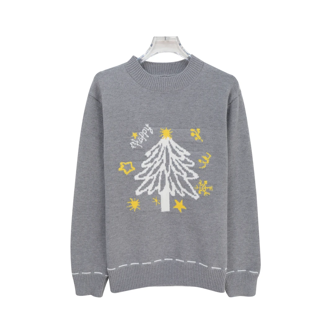 S 新款韩系氛围感宽松半高领针织衫上衣冬季打底衫X27979