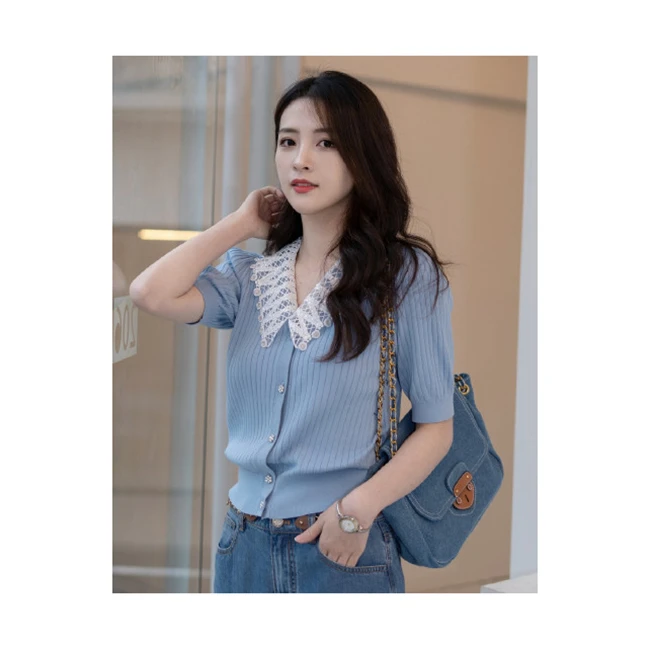 FALEMIG-歌系针织开衫EWE331M09600