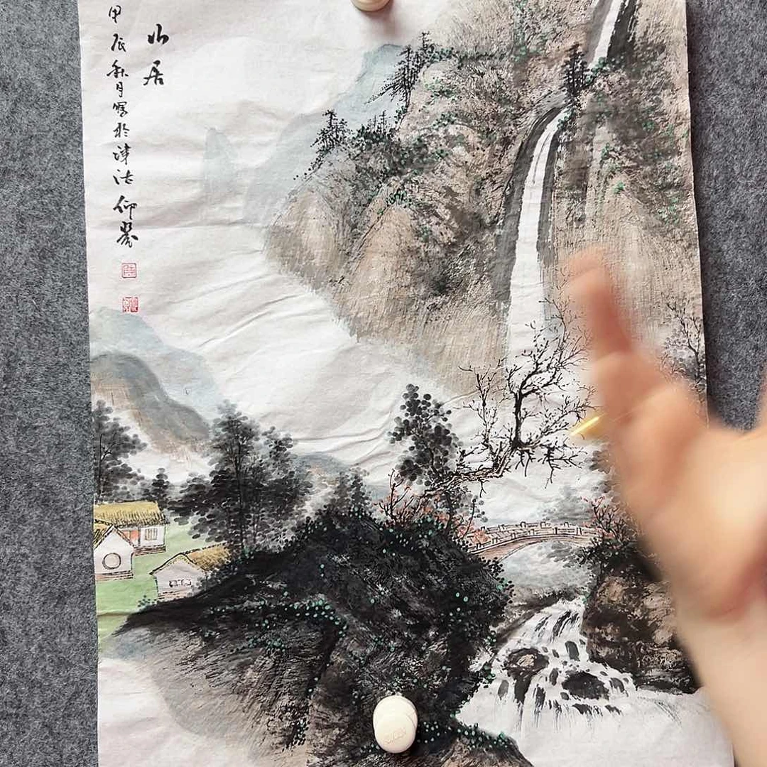 国画陈仰曌老师福利作品