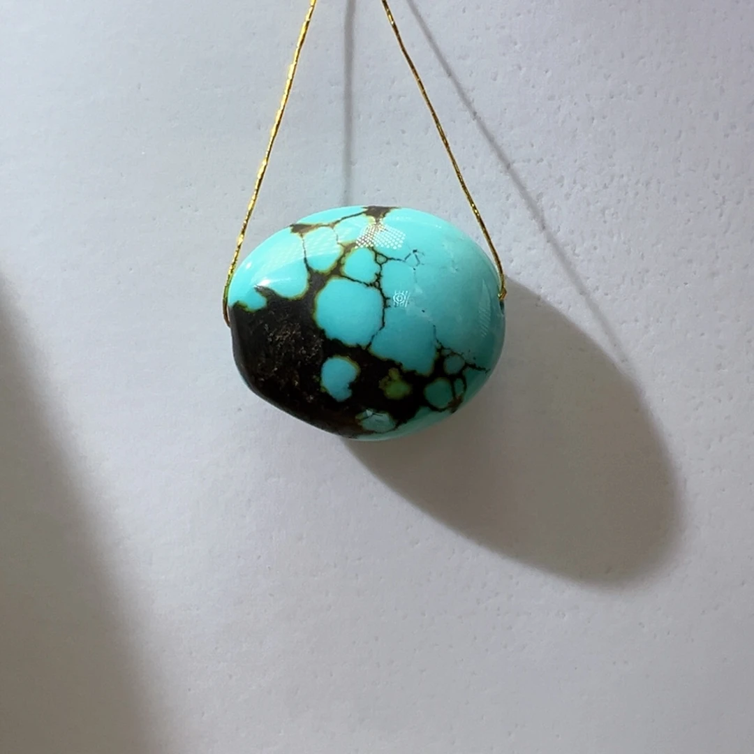 绿松石未镶嵌挂件