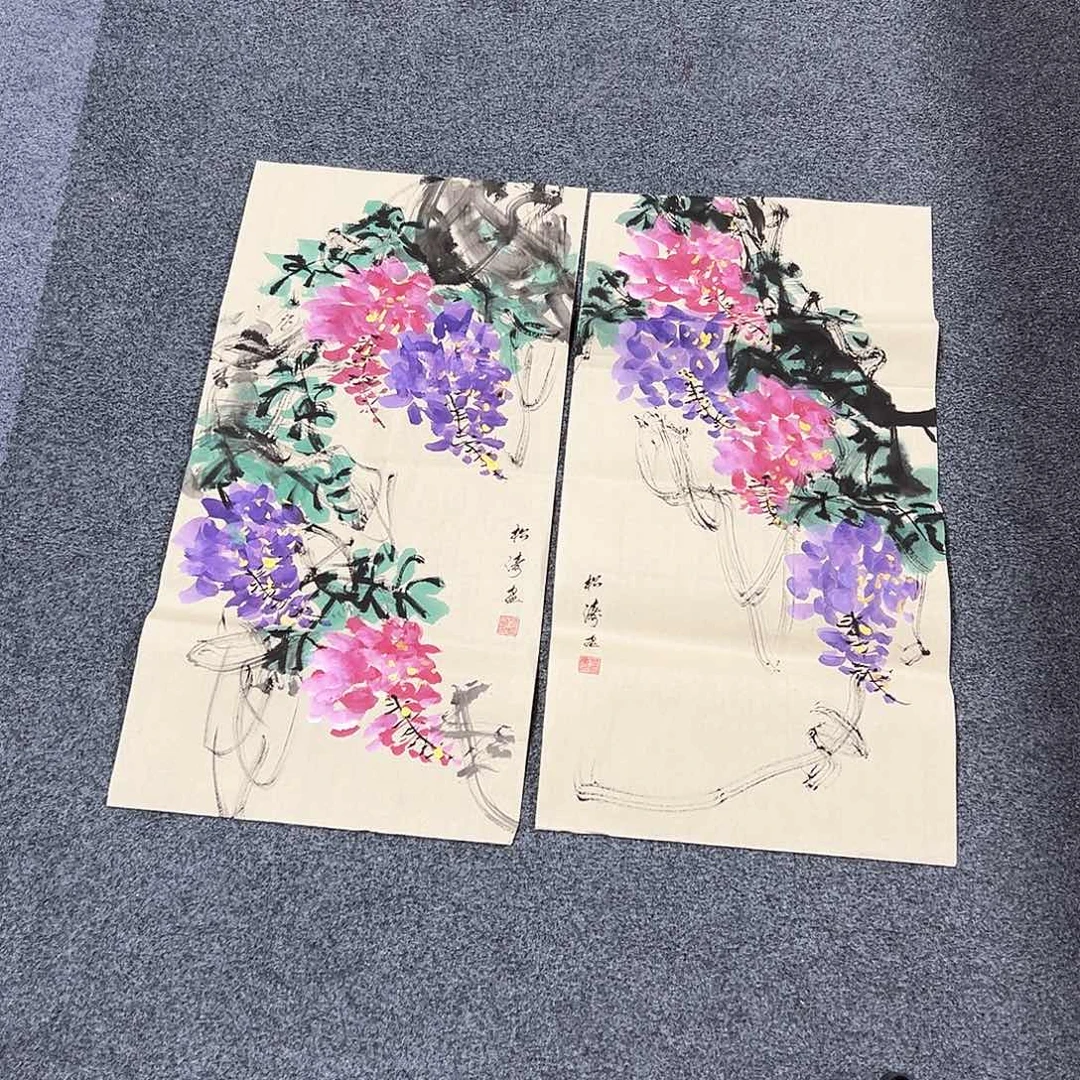 国画精品手绘国画作品