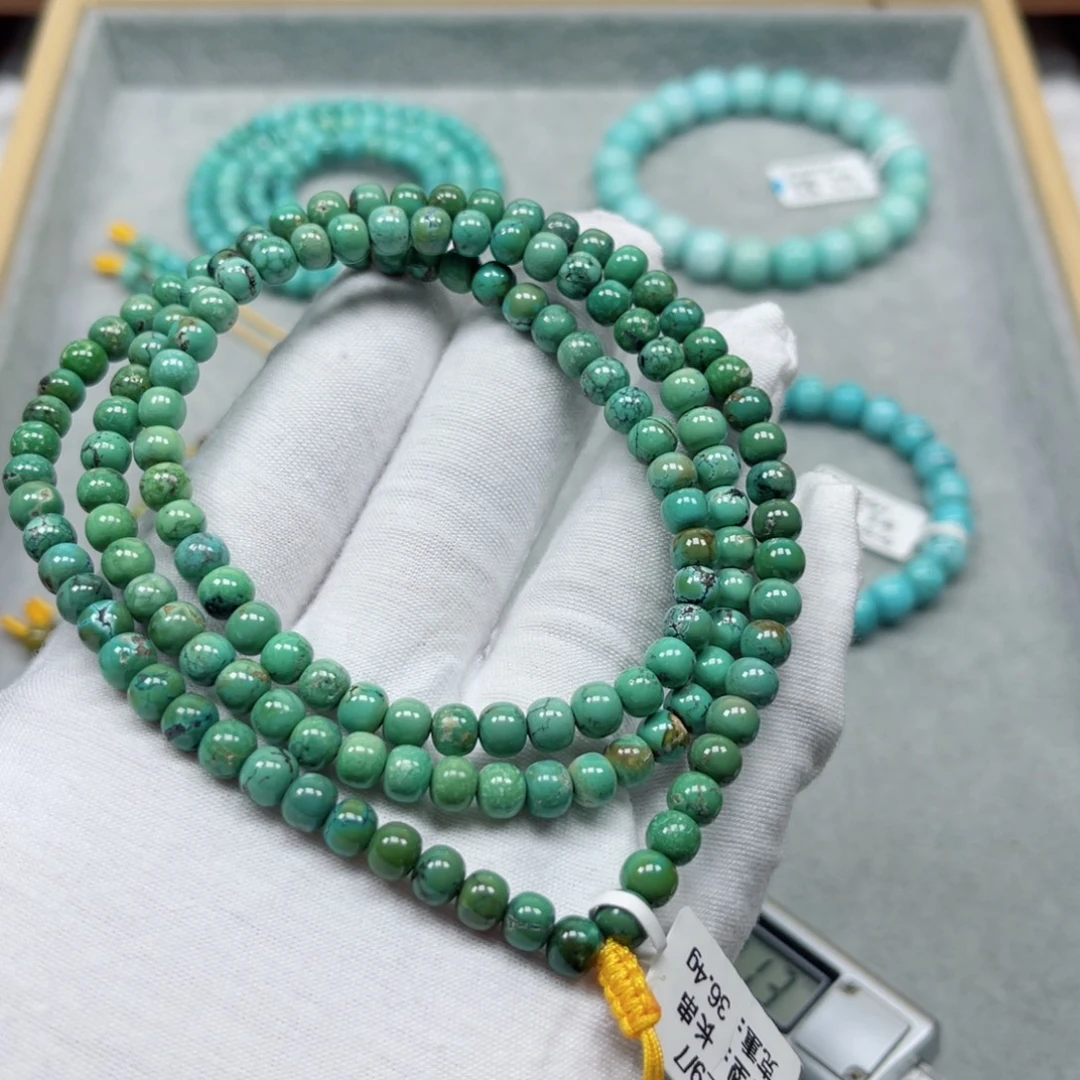 绿松石未镶嵌挂件