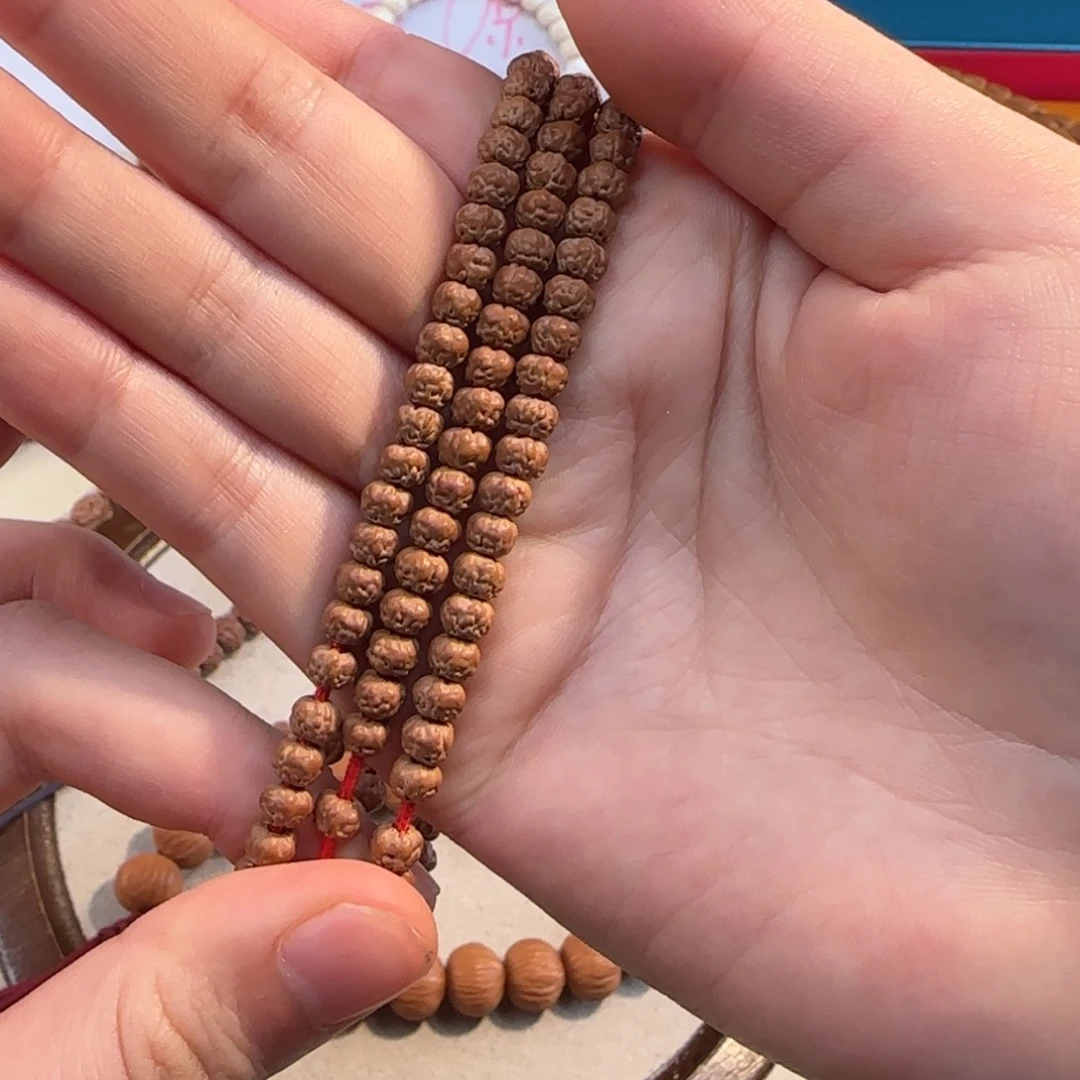 姜***木金刚菩提吊坠老树南瓜佛手