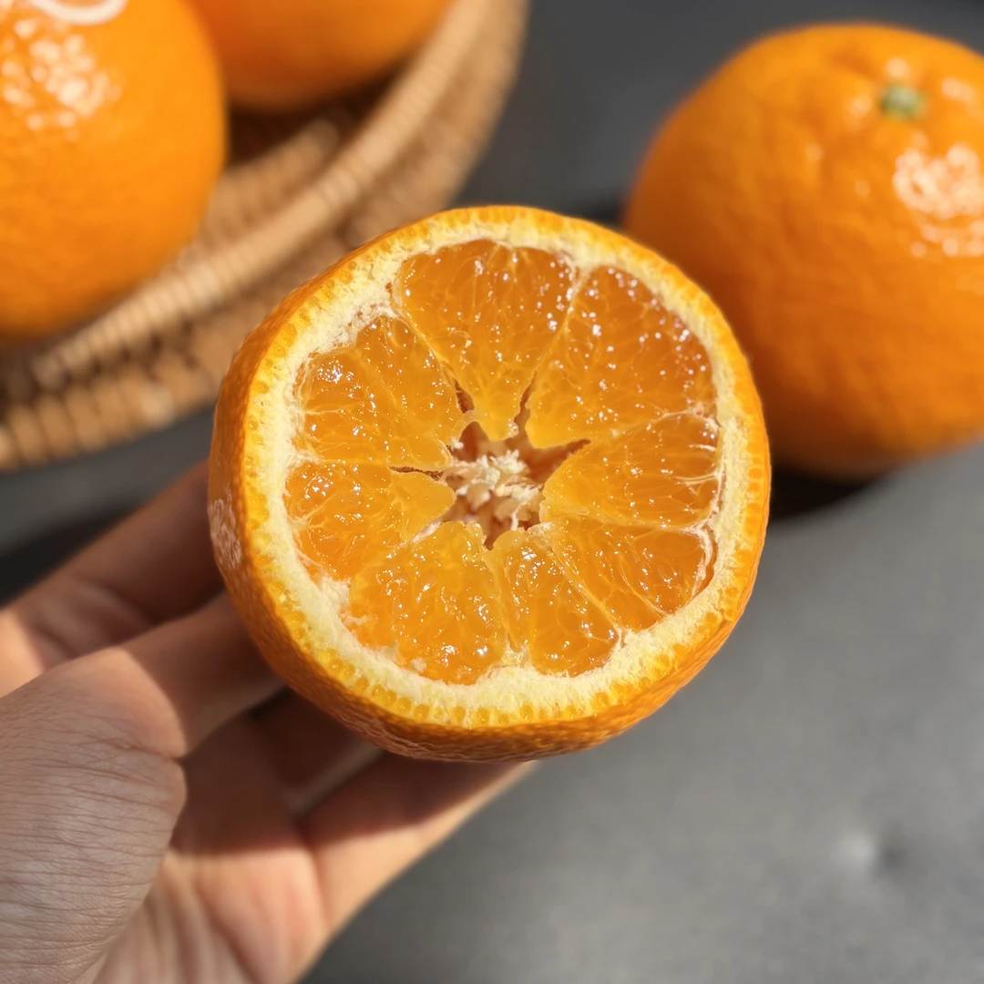 爱媛46号耀汁橘甜度高果肉细腻多汁风味浓郁无筋无丝约4.4斤