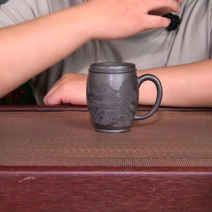 茶杯紫砂高货放漏