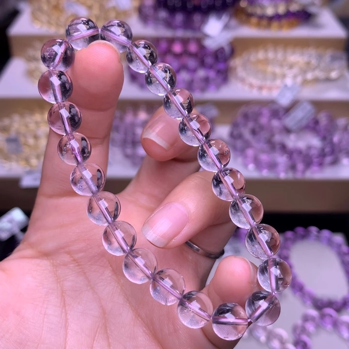 未镶嵌烟晶手串福利玻利维亚不退换