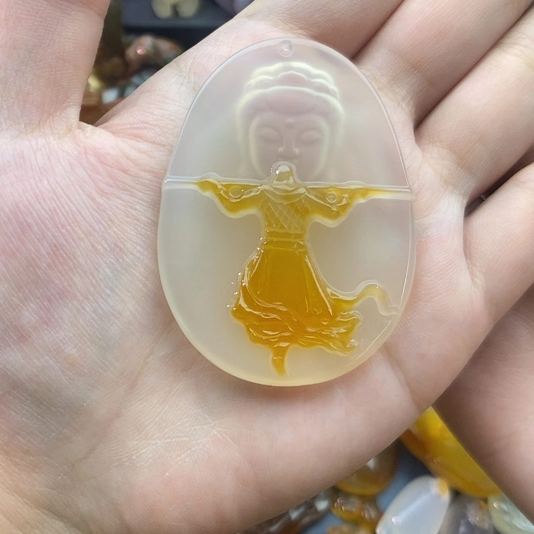 玛瑙/玉髓未镶嵌颈饰