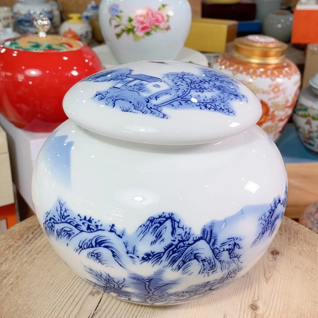【闪购商品】罐陶瓷茶叶罐密封罐