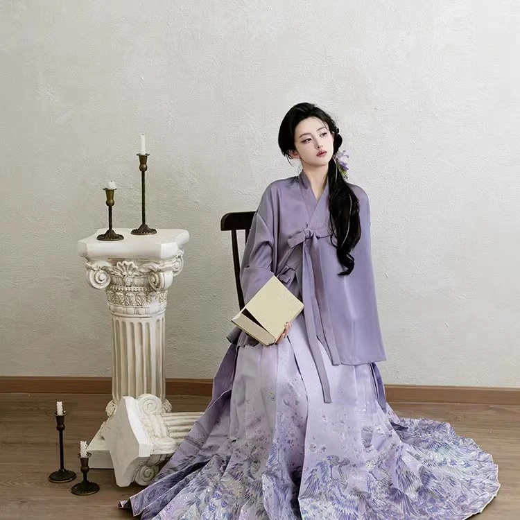 【断码直播清仓】浮力款-织金织银妆花点翠螺钿重工款马面裙国风