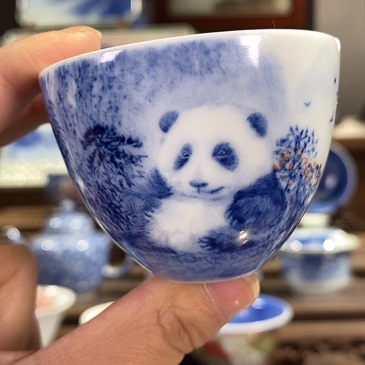 杯景德镇手工手绘陶瓷，高亮兴老师作品