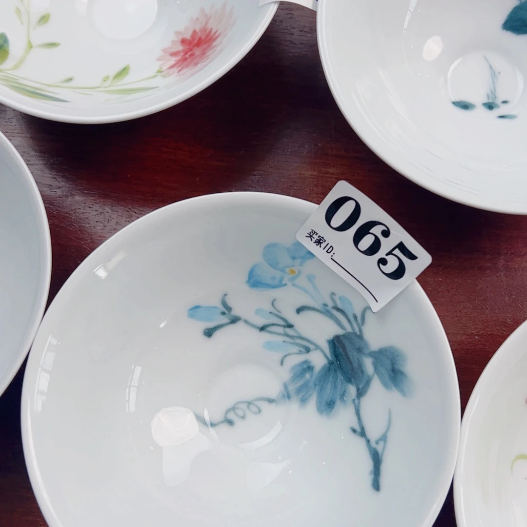 景德镇胖胖碗景德镇陶瓷手工手绘制作