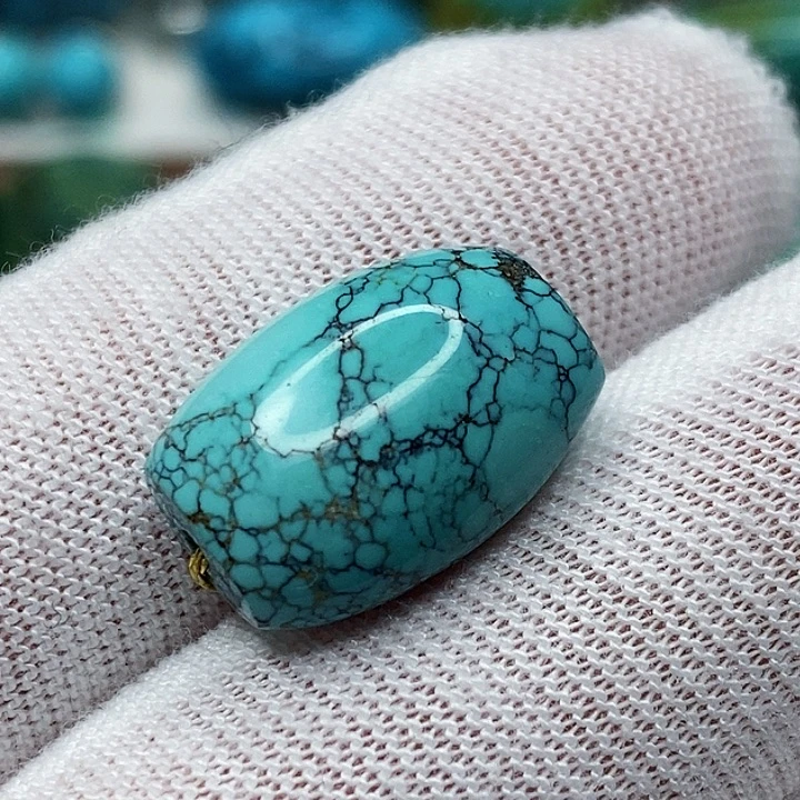 绿松石未镶嵌天然原矿 地大质检