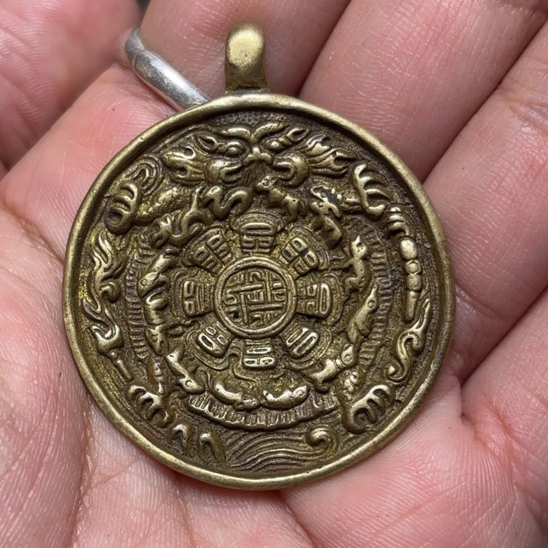 铜铜星月菩提挂件菩提
