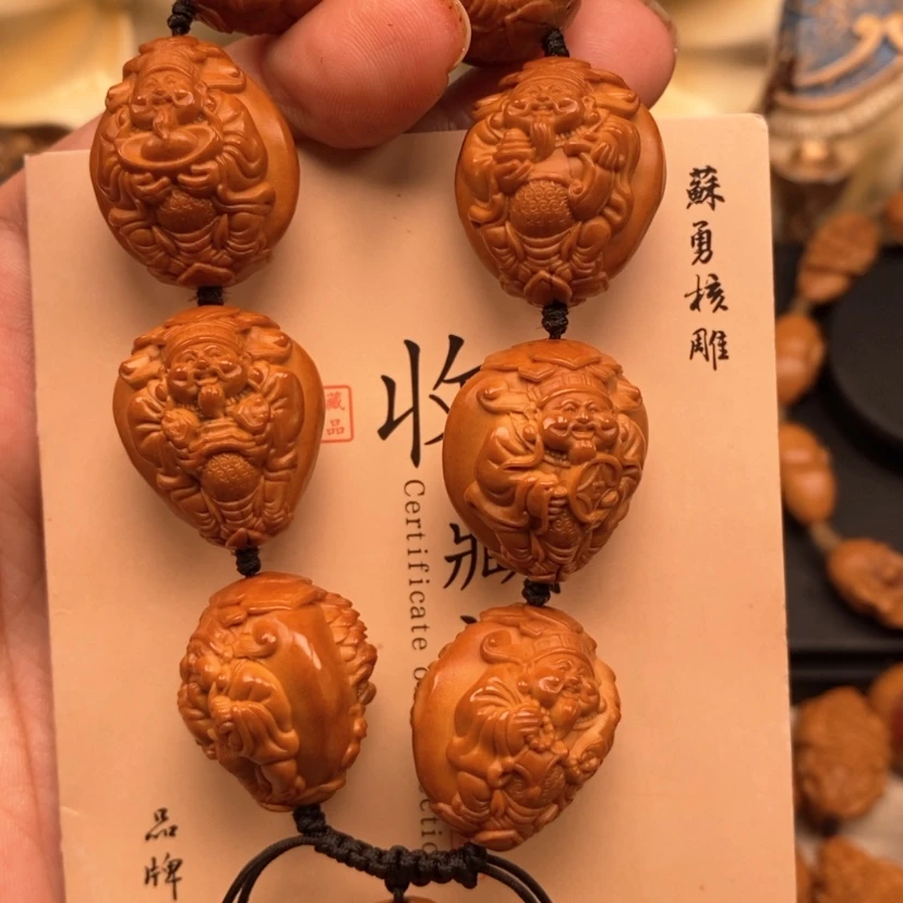 【闪购商品】橄榄核吊坠橄榄手工雕刻工艺