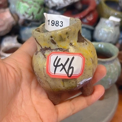 S***q粗陶花盆手工花盆制作就这样