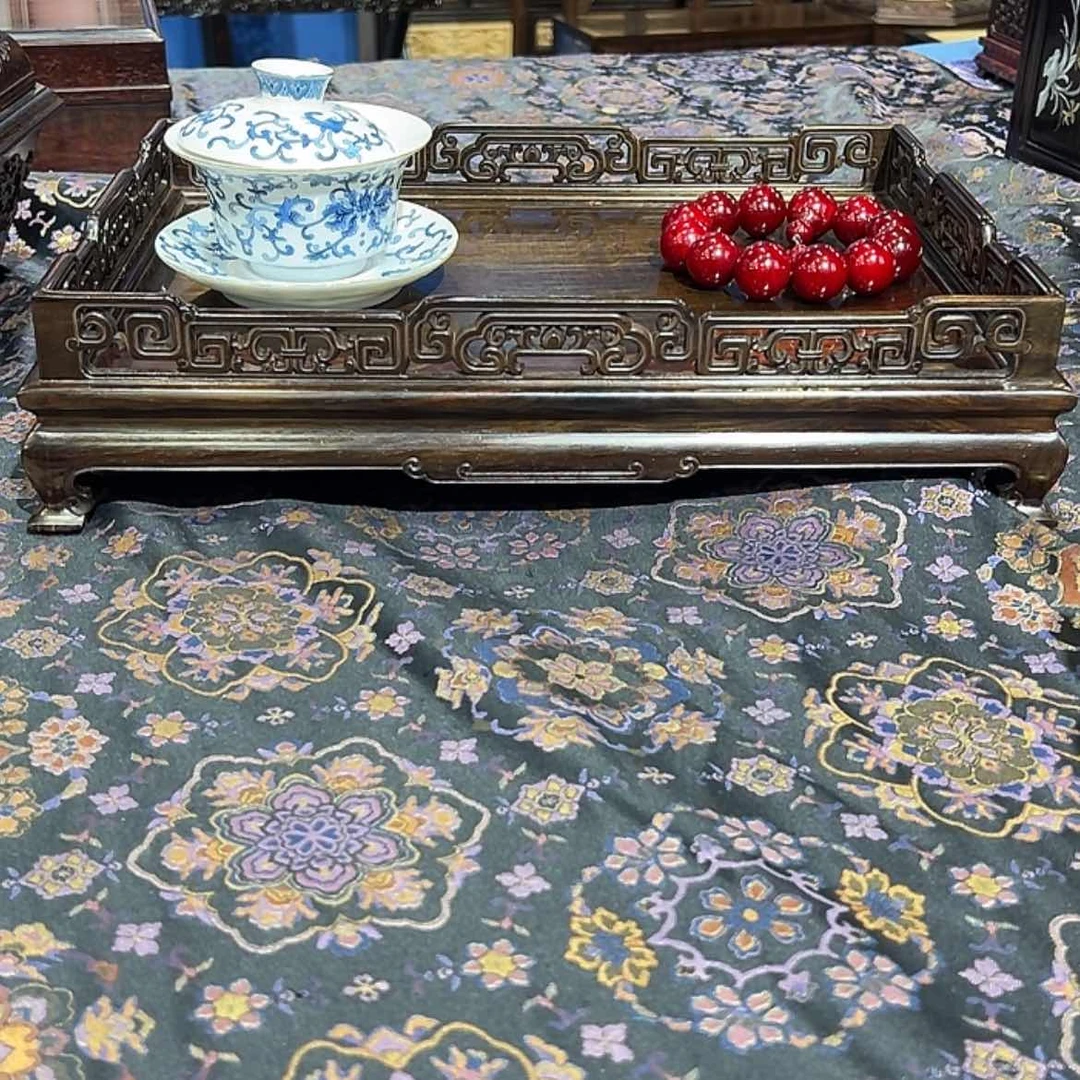 【闪购商品】红酸枝木类成套家具茶盘