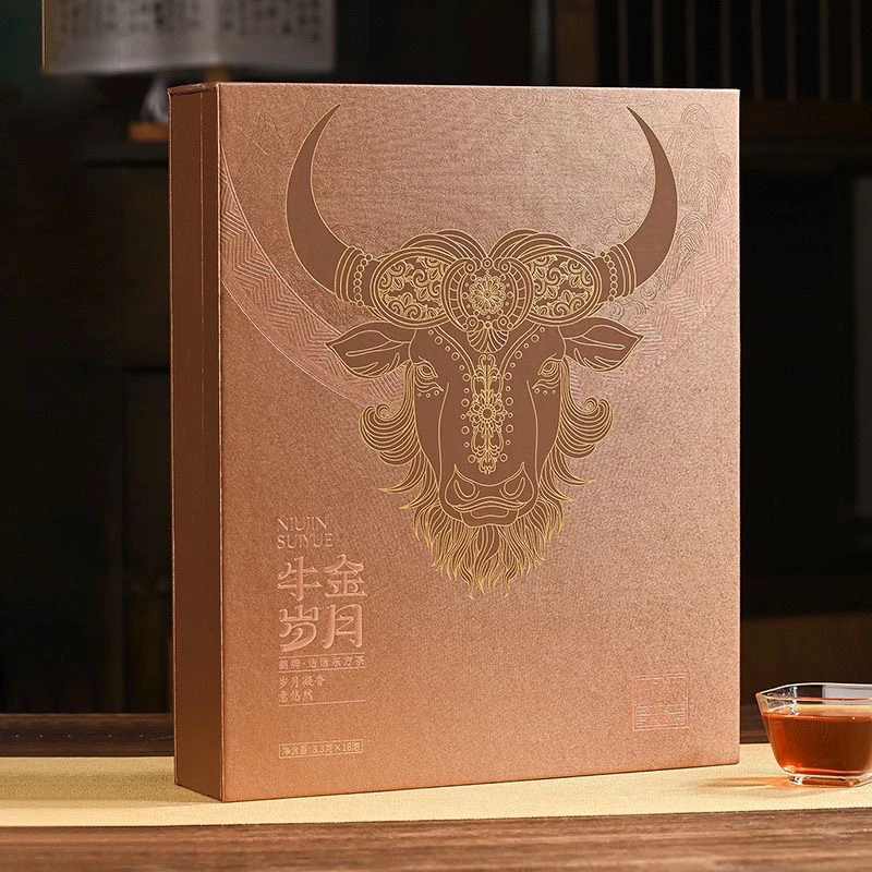 孝文家茶鹤牌孝文家茶孝文家茶鹤牌牛金岁月肉桂武夷岩茶乌龙茶叶