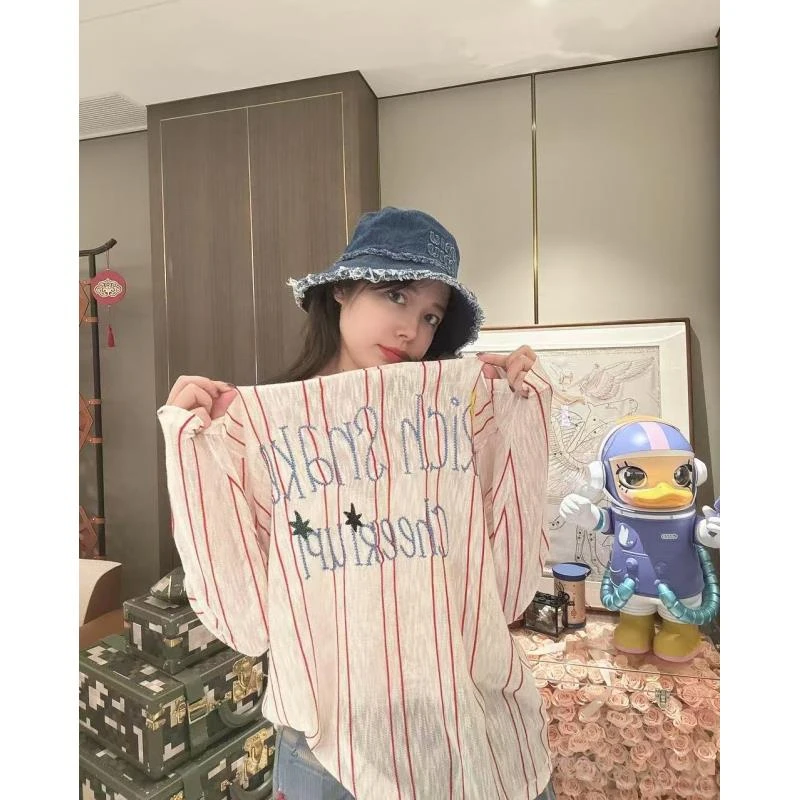 （Y）BETTER JOELAY-【绵延不尽】时尚百搭条纹长袖T恤休闲风LL5629