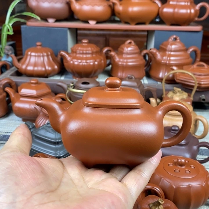 渣***辉紫砂茶壶特价220cc
