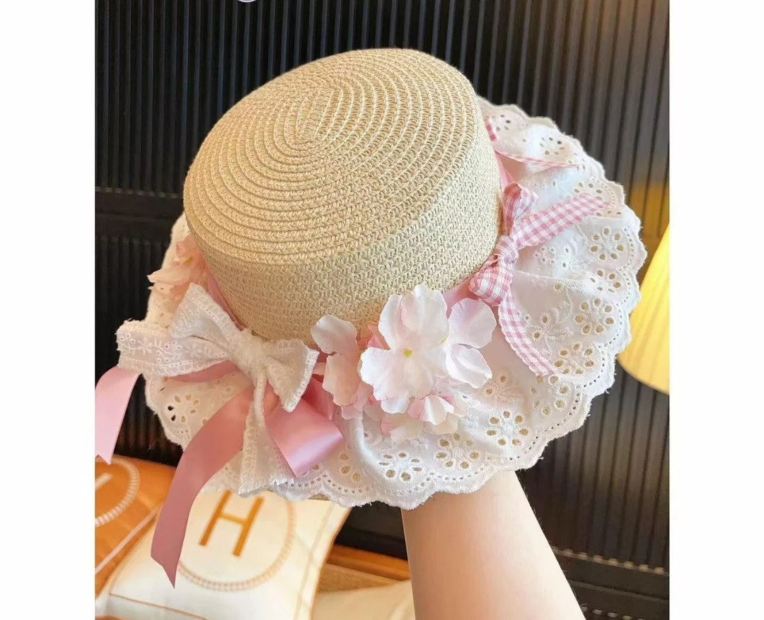 【洛丽塔】粉色女童帽子